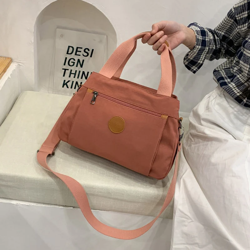 Luxury Casual Designer Canvas Shoulder Bag for Women Handbag Ladies Large Capacity Tote High Quality Crossbody Bags DropShipping