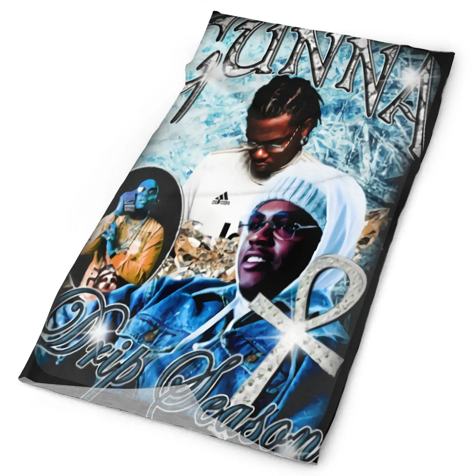 

Бандана Gunna 2020 Graphic для мужчин и женщин, женская бандана, зимний женский шарф, бандана, Мужская Балаклава, Женская модная зимняя маска для рыб...