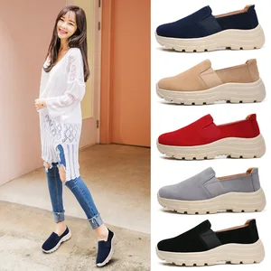 AARDIMI Spring and Autumn Leather Casual Women Shoes Breathable Non-slip Wear-resistant  Large Size Women Shoes Sneakers Woman