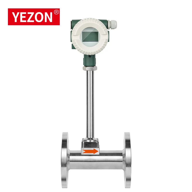 

YEZON PL124 Variable Area Petroleum Flowmeters Integrated Oil Water Gas Vortex Flowmeter