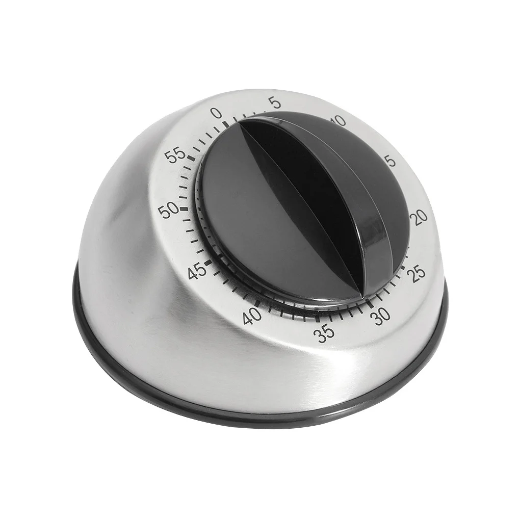 

60 Min Kitchen Timer Cooking Up Alarm Sleep Temporizador Clock Mechanical Stopwatch Alarm Down Office Meeting