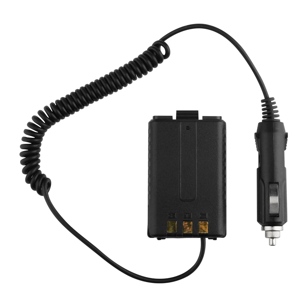 

Baofeng Battery Eliminator Car Charger For Portable Radio UV-5R UV-5RE UV-5RA Two Way Radio 12-24V Walkie Talkie Accessories