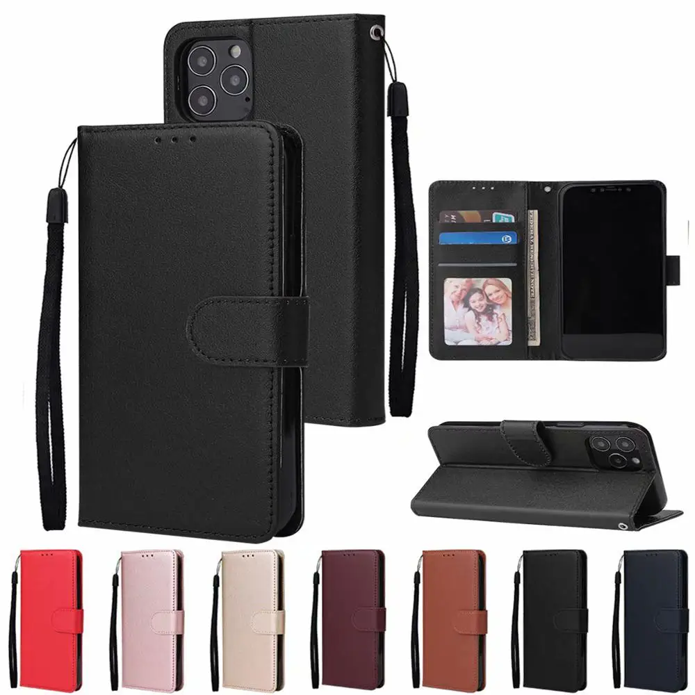Кожаный чехол-книжка с бумажником для Xiaomi Redmi Note 9 8T 8 7 6 5 Pro 4x Red MI Plus 8A 9A 9C 7A 6A 4A Funda Poco