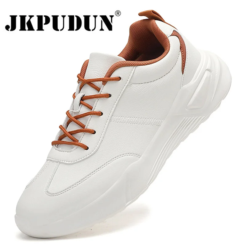 

Модные мужские кроссовки, роскошная мужская обувь, кожаные Легкие уличные кроссовки на массивной подошве, дизайнерская спортивная обувь для бега и занятий спортом