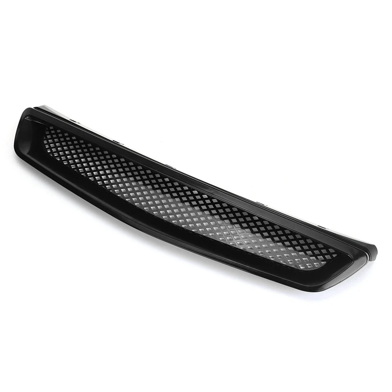 2X EK T-R Стильный передний бампер для Honda Civic CX DX EX Type R 1999-2000 глянцевый черный