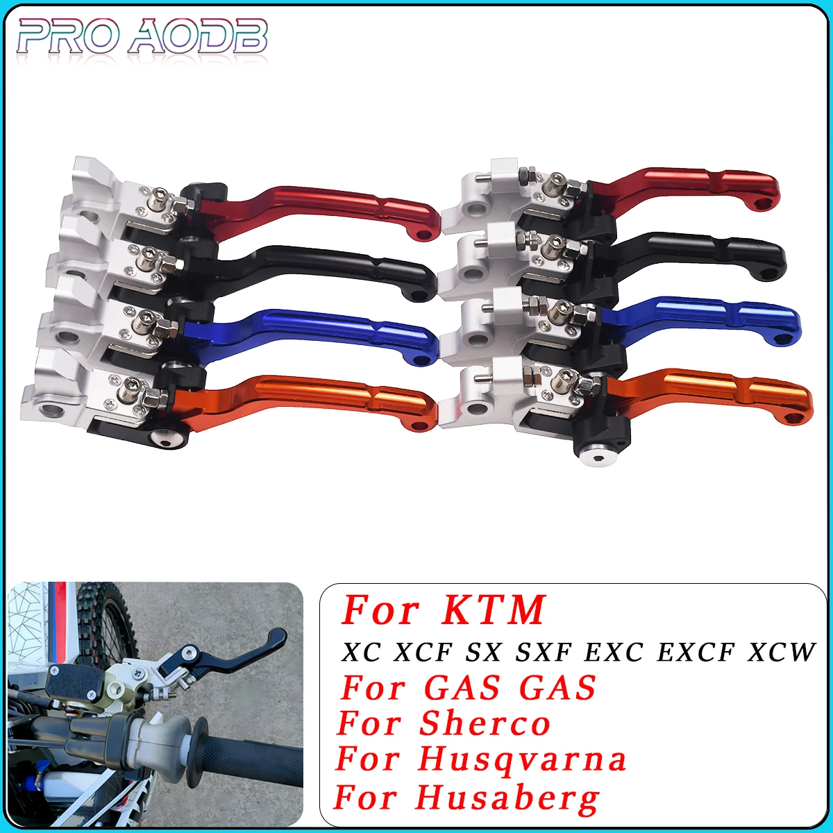 Мотоцикл 2023 тормозной рычаг сцепления с ЧПУ для KTM SX SXF XC XCF XCW EXC EXCF 125-500 2014-2023 Husqvarna TE