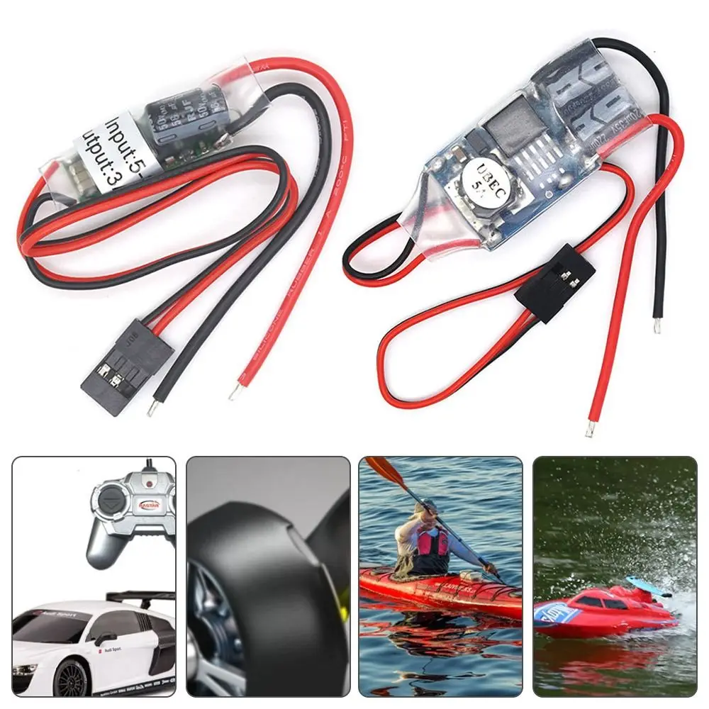 

UBEC 5 В/3A /5A /7A /15A низкий уровень шума RF BEC полное Экранирование антизаклинивание Переключение регулятор для радиоуправляемого квадрокоптера мультикоптера