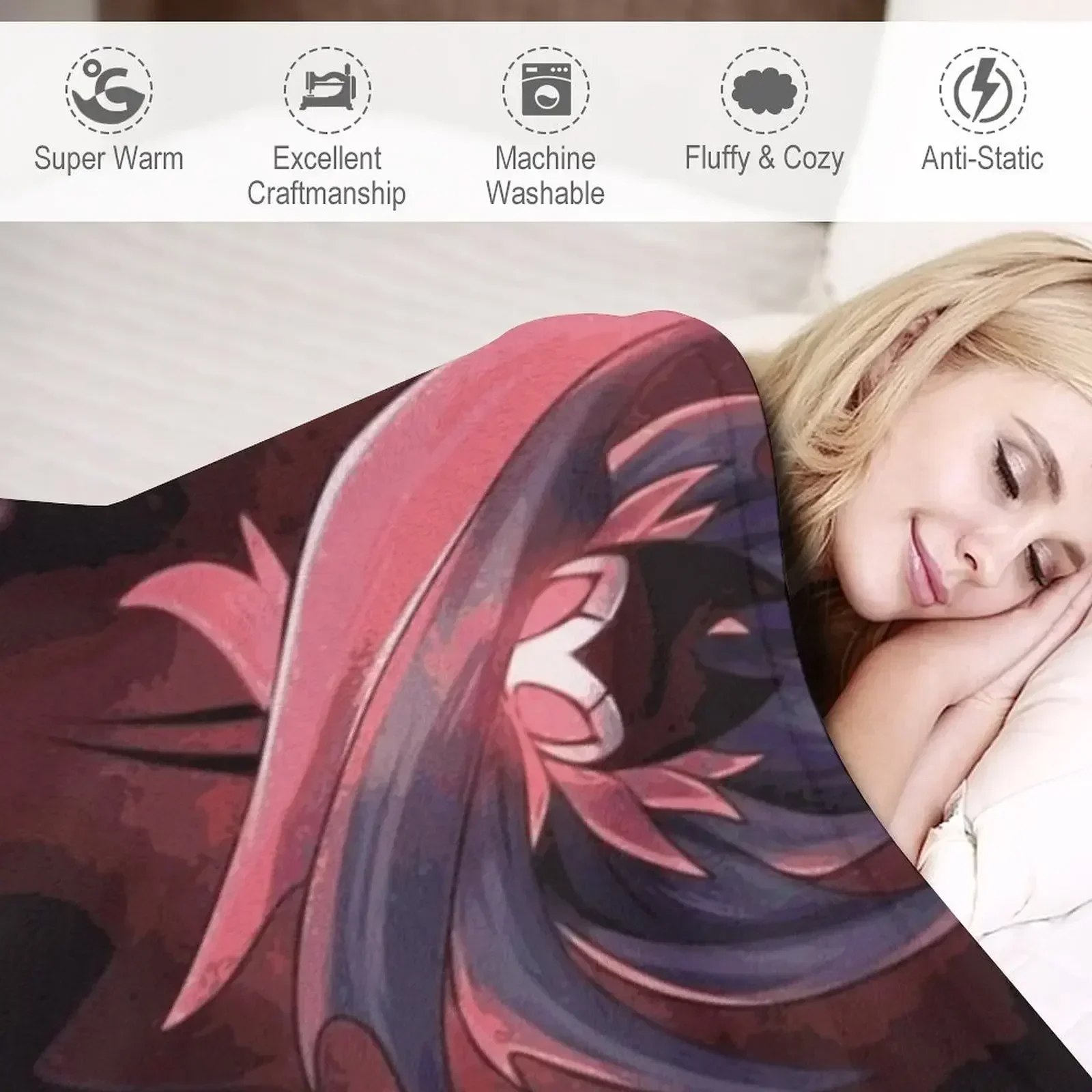 Одеяло Hollow Knight - The Facing Master Grimm тяжелое термоодеяло для сна