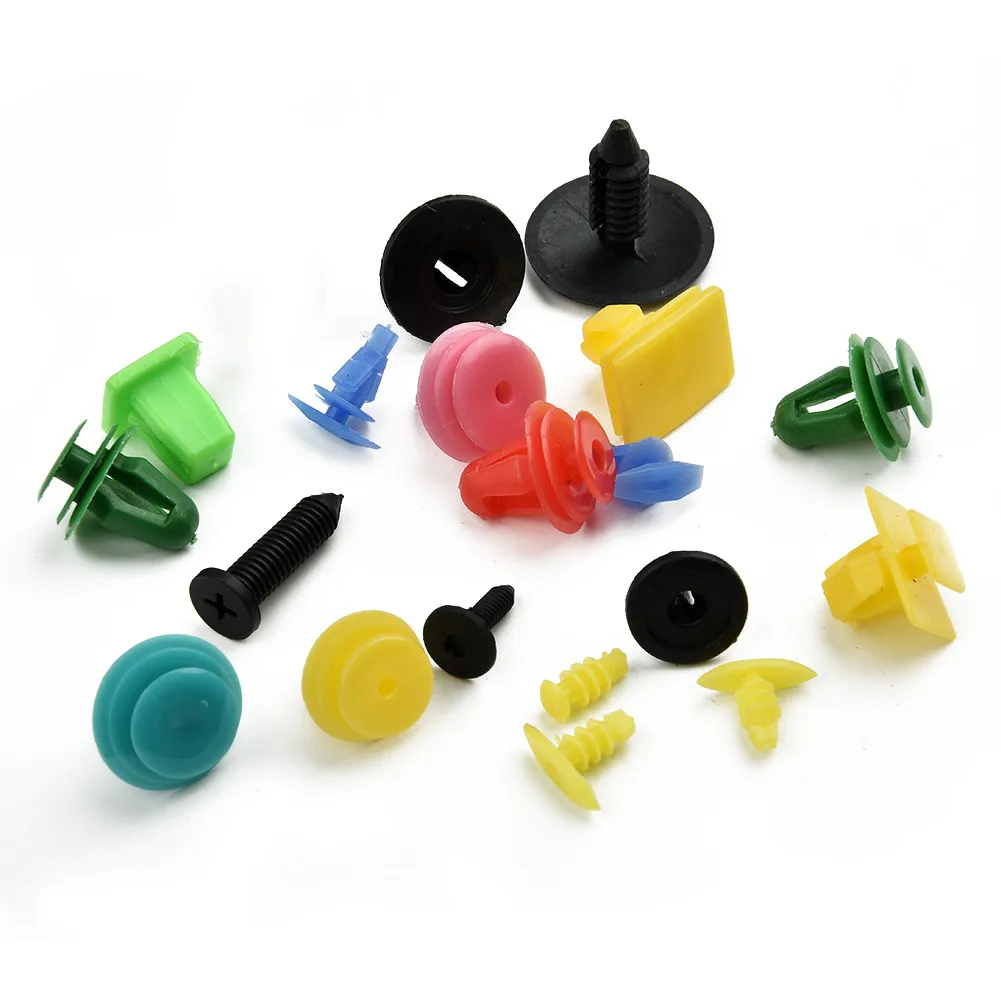 

200Pcs Universal Auto Fastener Random Mixed Car Bumper Clips Retainer Car Fastener Auto Bevestiging Rivet Deur Panel Liner