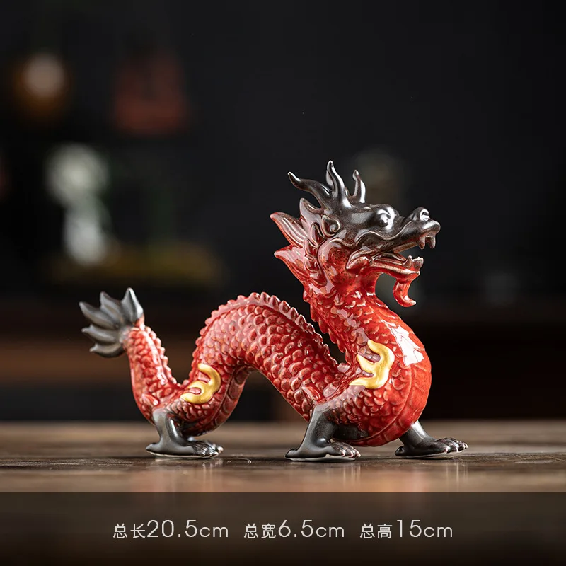 

Керамические статуэтки драконов