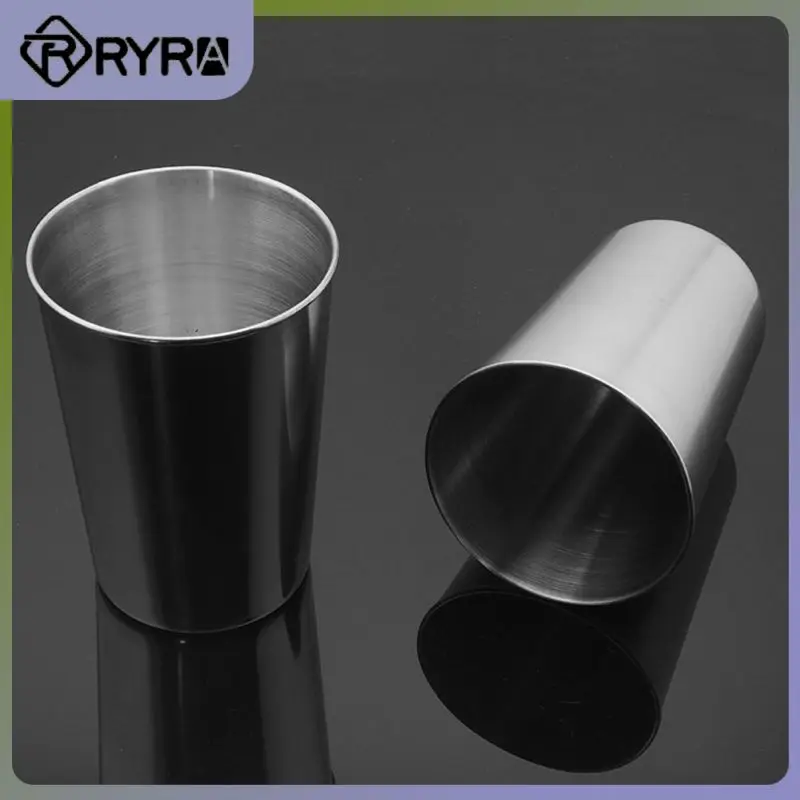 

Practical Whiskey Mugs Portable Drinkware Stainless Steel Cups Coffee Tea Wine Beer Travel Cup Bar Utensils Outdoor Camping