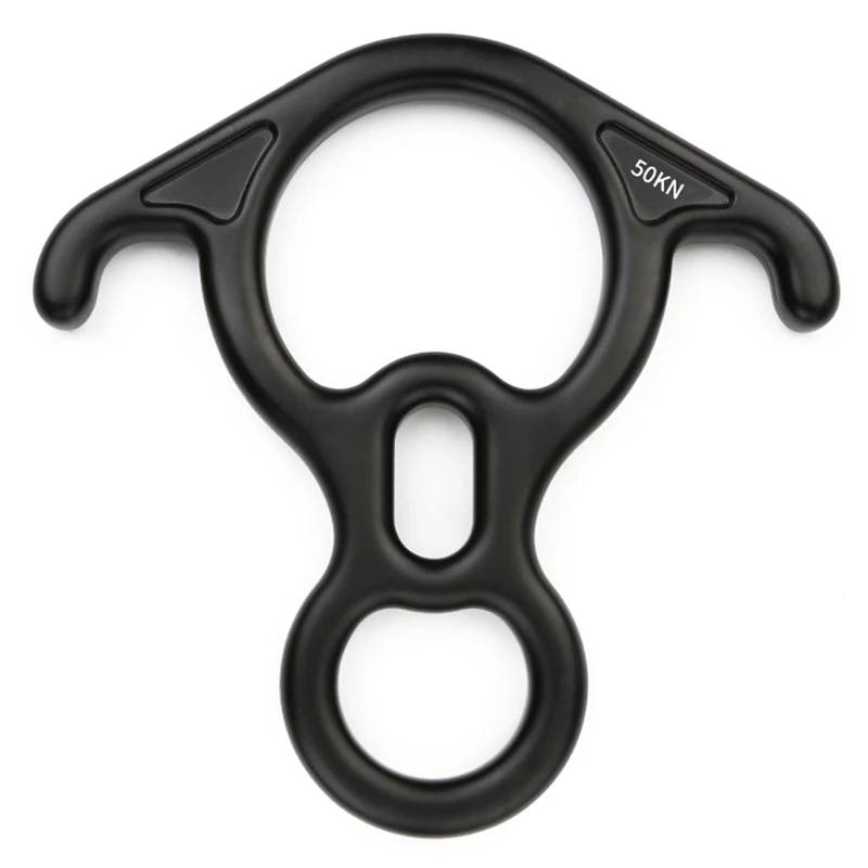 

Rescue Figure With Bent Ears Belay Device Gear Equipment For Mountain Tree Climbing Training Outdoor Aerial Yoga