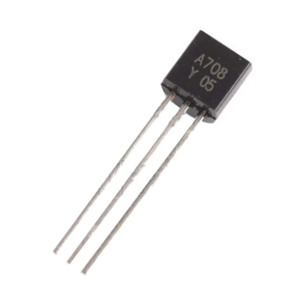 

100 PCS 2SA708-Y TO-92 A708-Y усилитель с низкой частотой средней скорости