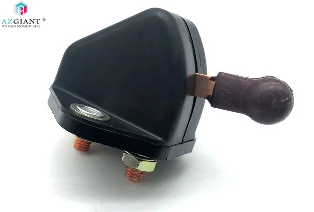

AZGIANT 12-24V Car manual power off master switch small copper handle gate pure copper truck battery leakage prevention