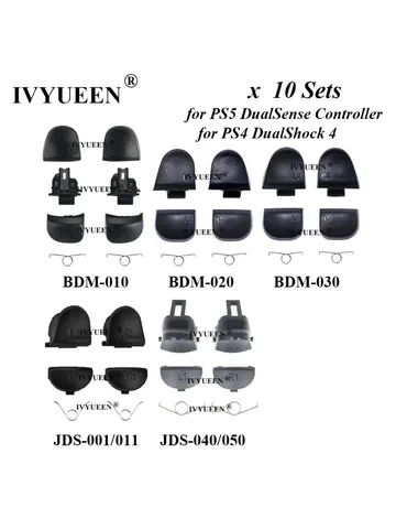 IVYUEEN Пружины кнопок для контроллера DualSense PS5