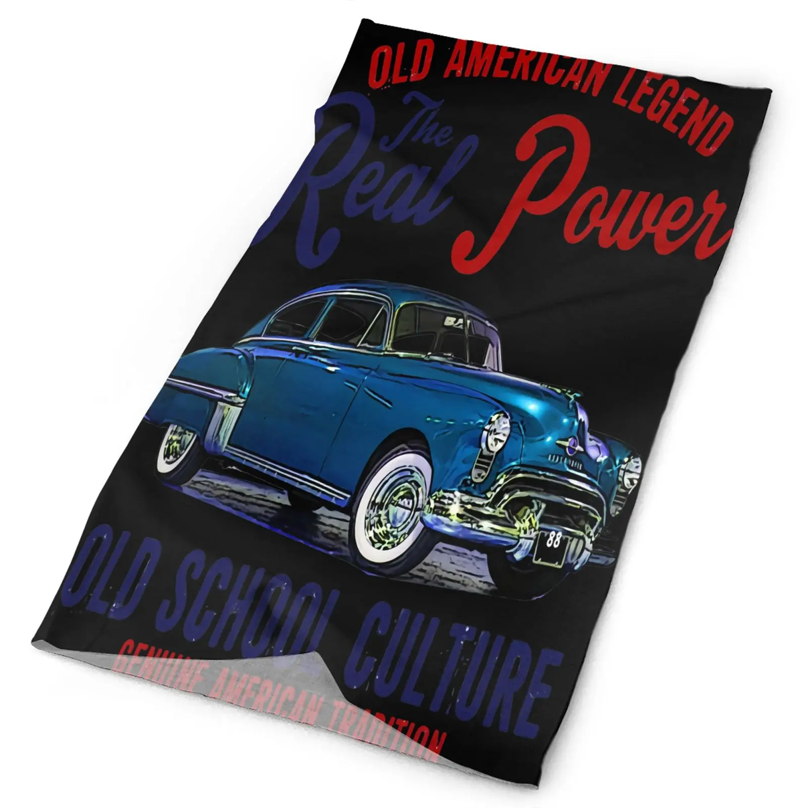 

American Car Oldsmobile Rocket 88 1 Men's Bandana Buff Mask Military Tactical Ski Man Scarf Camouflage Tissue Tourism Multicam