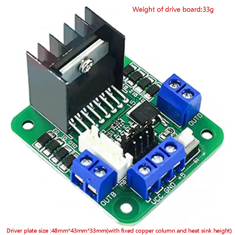 Модуль платы драйвера двигателя L298N модуль шагового постоянного тока аксессуары