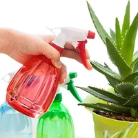 500ml sprinker watering can gardening tools hand pressing water spray bottle