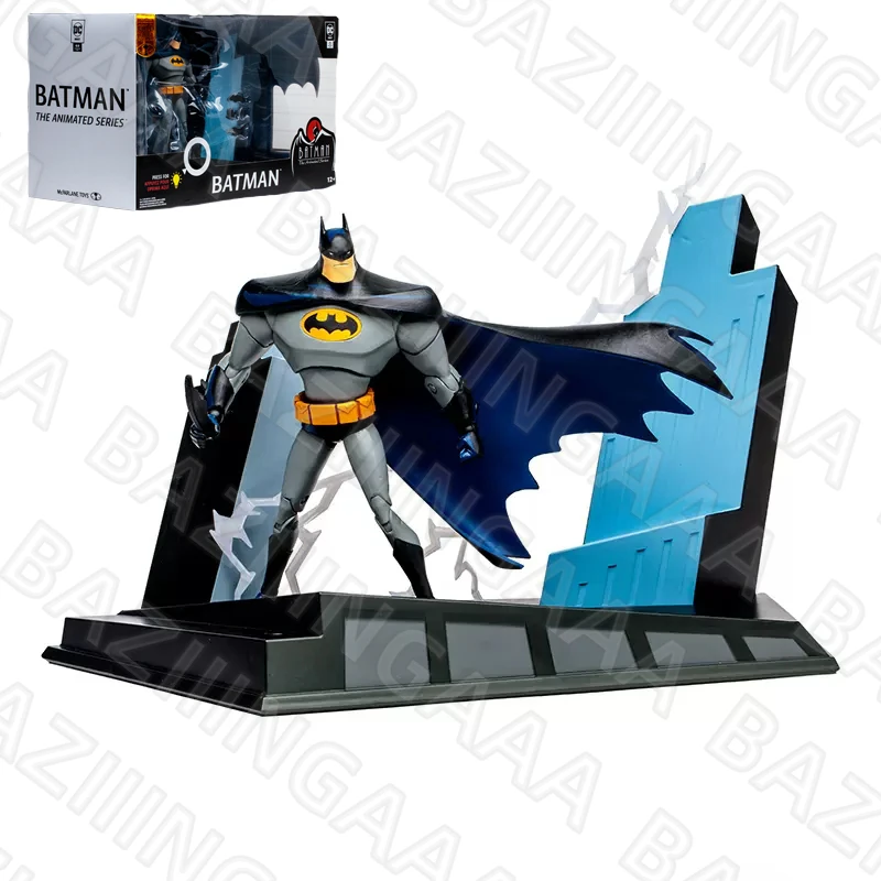 

McFarlane Toys Animation Adventure Deluxe Batman 30th Anniversary 17.53cm Statue Action Figure Collection Doll Model Garage Kit