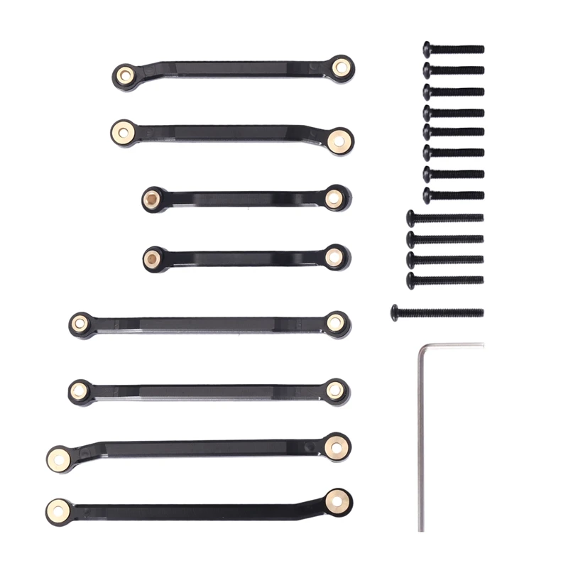 8 шт. набор металлических стержней подвески с высоким зазором 9749 для Traxxas TRX4M 1/18