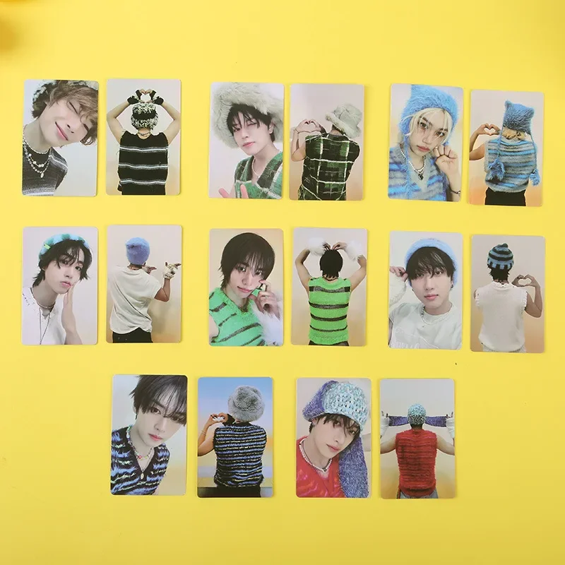 KPOP Stary ATE LOMO Card Felix Hyunjin Фотокарточки Seungmin Han Changbin Lee Know I.N Bangchan Photo Открытка Коллекция