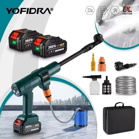 YOFIDRA 200 бар бесщеточная электрическая мойка высокого давления 6 в 1