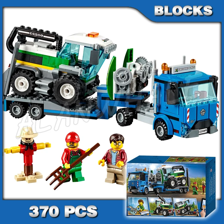 

370 шт., городской прицеп, 11223 строительных блоков