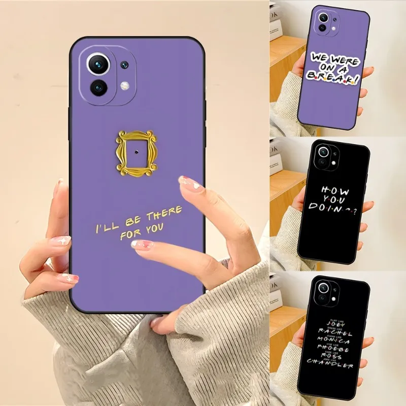 

Чехол для телефона 10 7 Xiaomi 11 9 10 Note Proplus Show Redmi 8, чехол с надписью «Friends» для Pro Coffee