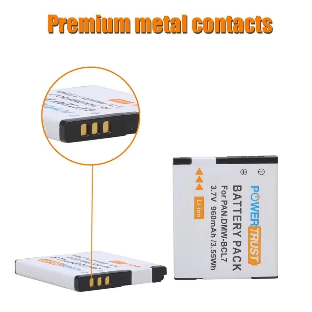 Аккумулятор для камеры Panasonic Lumix DMC-F5 FH10 FS50 SZ3 SZ9 XS1 XS3