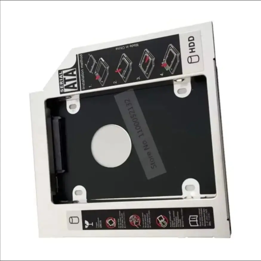 Фото Держатель/кронштейн для второго дополнительного жесткого диска HDD/SSD в оптический отсек для Fujitsu T4410 T4310 T731 E752 E782 AH512 Celsius H270 H710 H720 №4