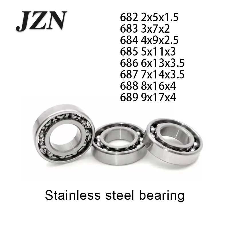 

Подшипники из нержавеющей стали JZN S682-S689 (2 шт./10 шт.)