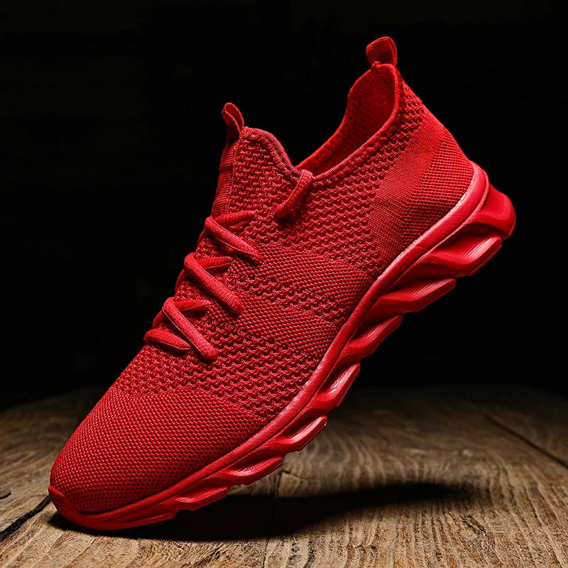 

Men Sneakers Tenis Masculino Black White Red Men Shoes Summer Casual Male Footwear Zapatillas Mujer Basket Femme Chaussure Femme