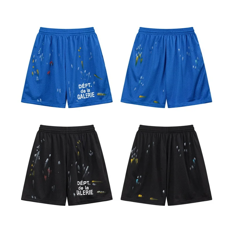 

Мужские летние модные брендовые шорты Gallery Dept, хлопковые бордшорты, спортивные шорты