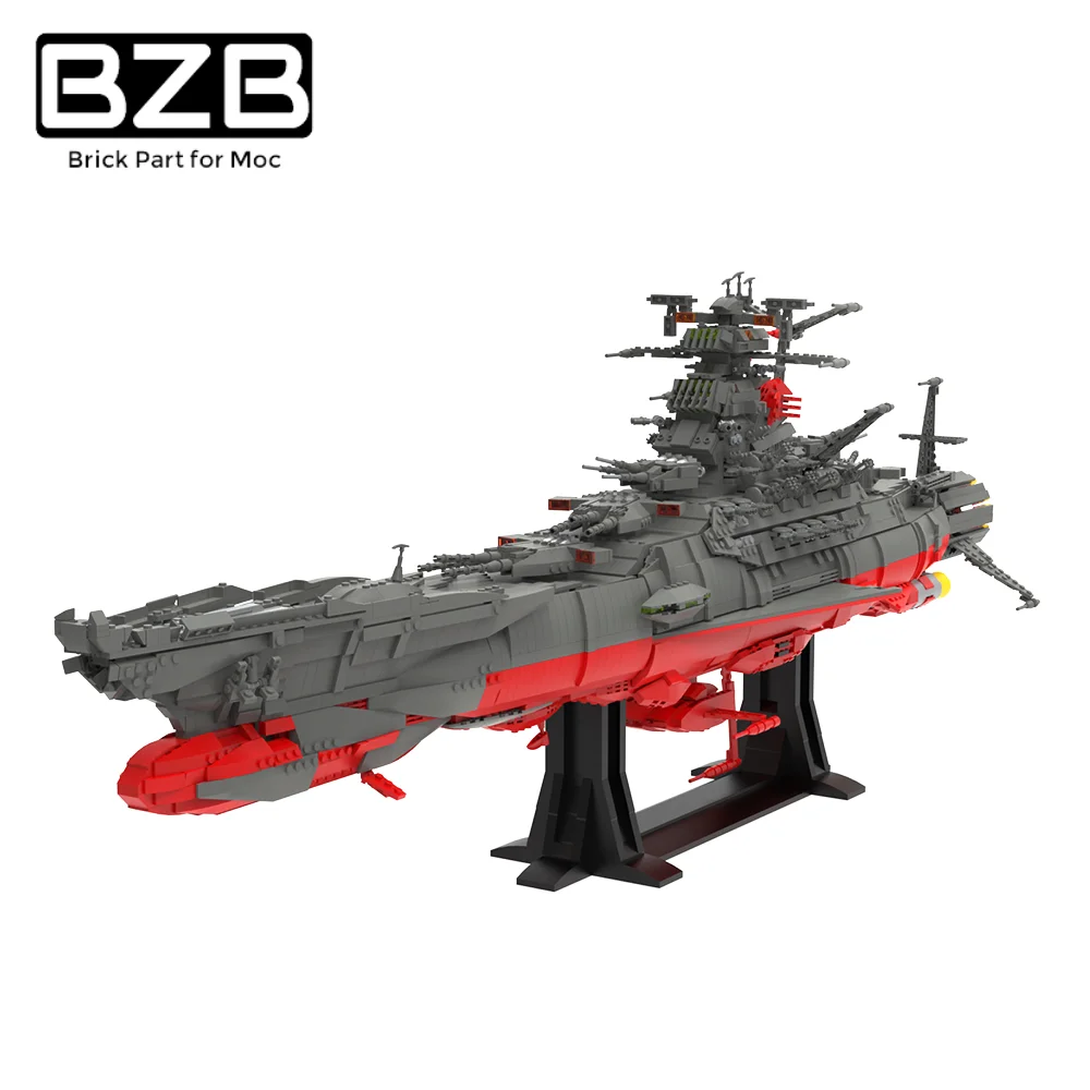 

Набор строительных блоков BZB MOC Space UCS Battleships Yamato, боевой корабль, Круизер, корабль, модель «сделай сам», детская игрушка, лучший подарок для де...