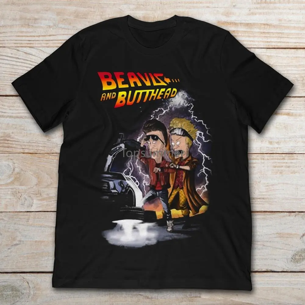 

Beavis And Butthead Back To The Future T-Shirt