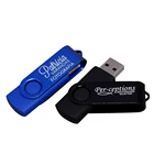 Вращающийся USB флеш-накопитель, флеш-накопитель 4 ГБ, 8 ГБ, 16 ГБ, 32 ГБ, 64 ГБ, высокоскоростной Usb-накопитель, флеш-накопитель, флешка с индивидуальным логотипом, подарок для ПК