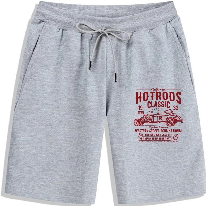 

Hot Rod men shorts Vintage Car Racing Shorts man