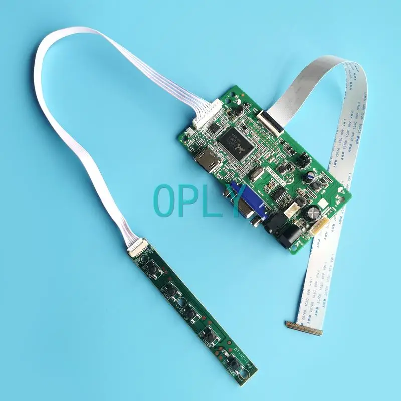 

LCD Monitor Screen Control Driver Board Fit B140HAN02 B140HAN03 B140HAN04 14" HDMI-Compatible VGA 1920*1080 DIY Kit EDP 40-Pin