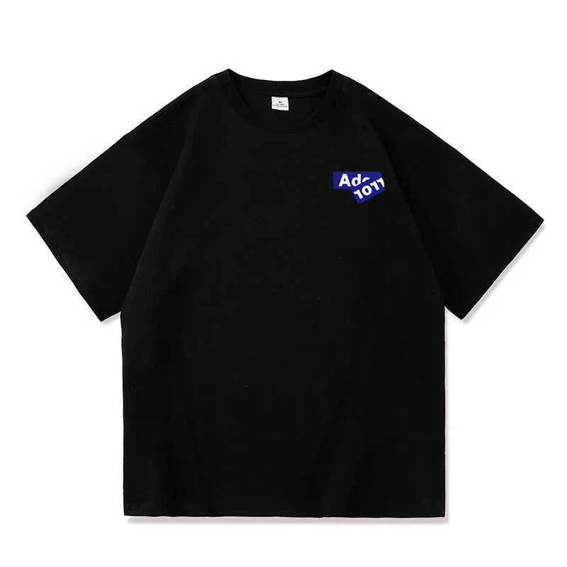 

The new ADER printing fashion round neck couple short sleeves all-match casual simple T-shirt