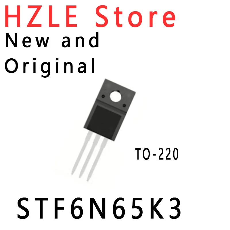 

10piece New and Original F6N65K3 6N65K3 TO-220 RONNY IC STF6N65K3