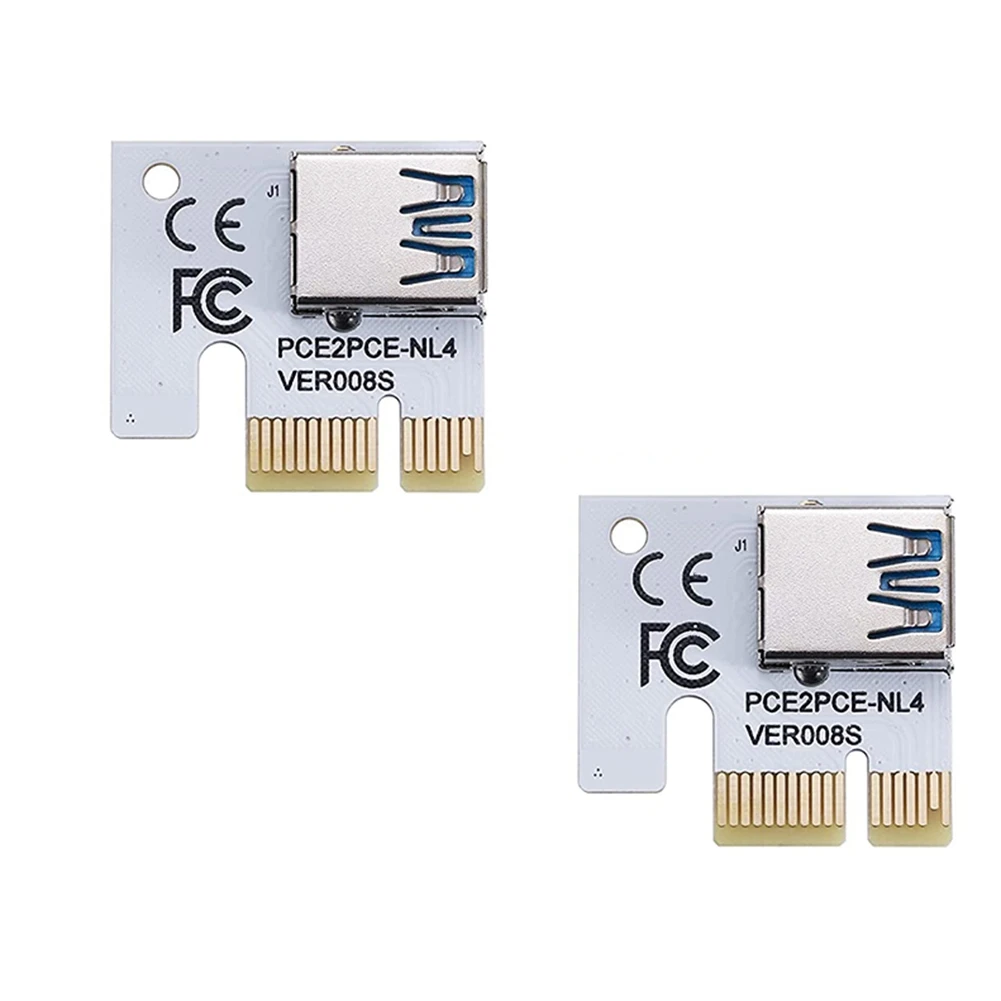 Карта адаптера PCI-E 1X слот PCI-Express X1 с золотыми пальцами для стабильной и быстрой