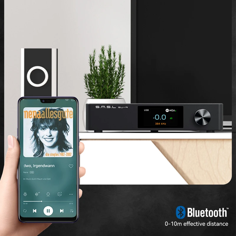 SMSL SU9 ULTRA MQA Bluetooth 5.0 Декодер SU-9U AK4499EX ЦАП SU-9ULTRA Предварительный усилитель звука