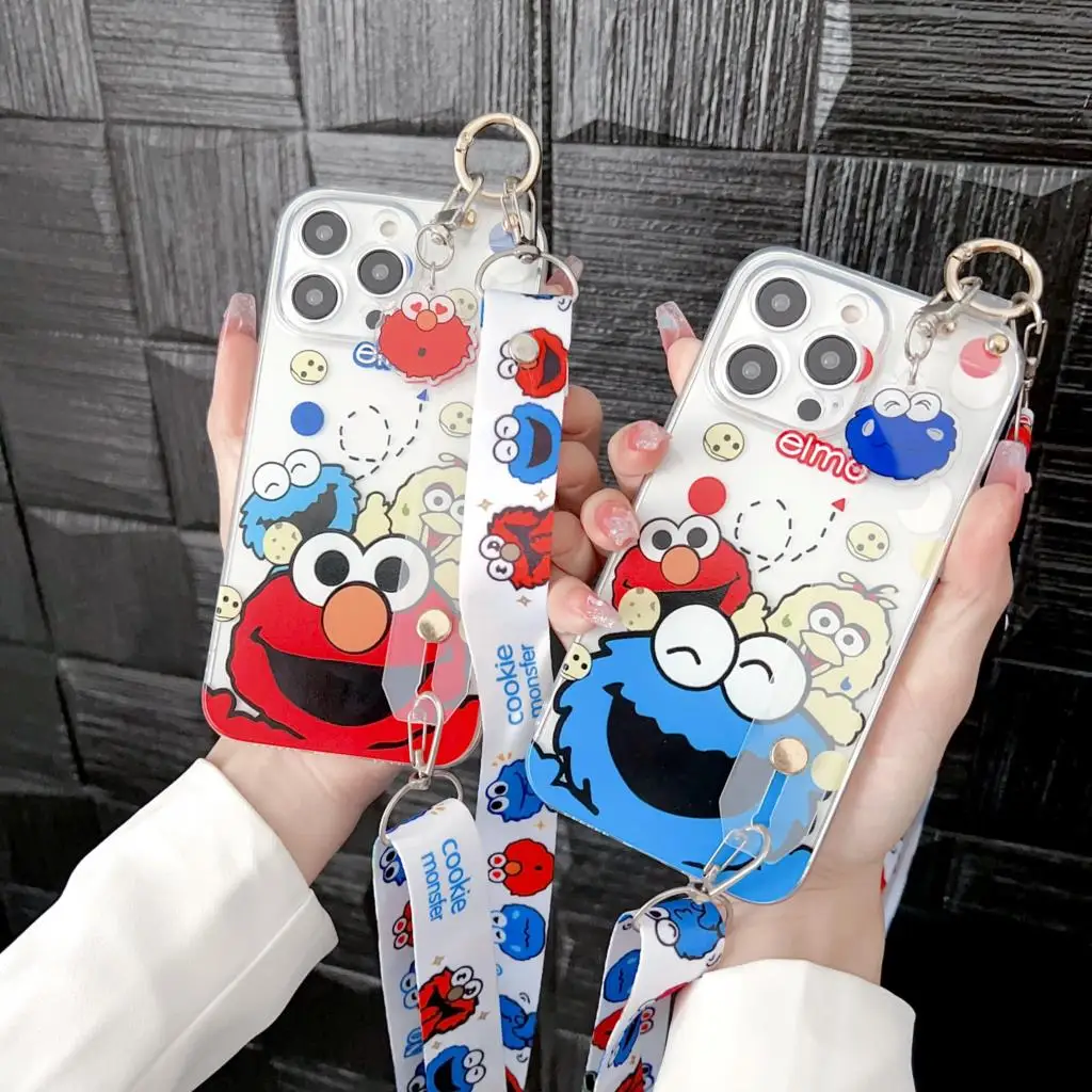Чехол ELMO с орнаментом на запястье для Samsung Galaxy S8 S9 S10 S20 S21 S22 S23 Plus Ultra S21FE Note 9 10 20