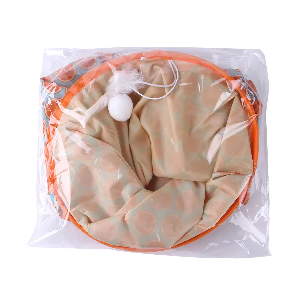 Новые милые складные интерактивные игрушки для кошек буровой ковш трехслойные