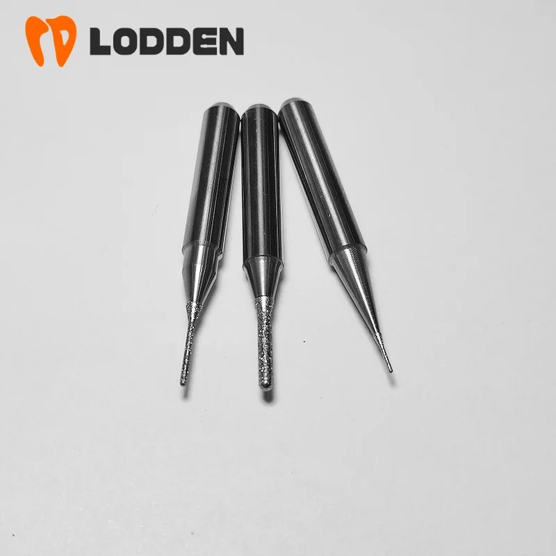 

Стоматологические фрезерные боры Dentium для стоматологического фотошлифования 1 шт покрытие D6 50 2,0 1,0 0,6