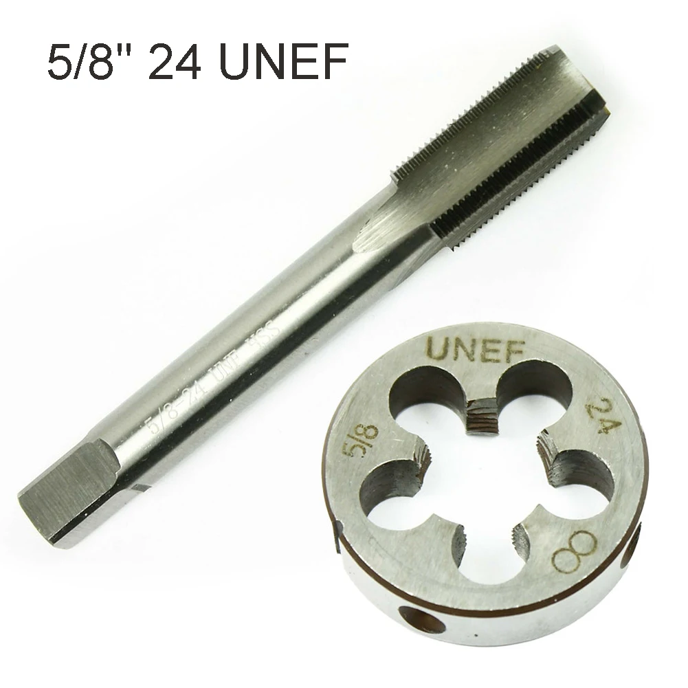 223 Gwintownik 5 56 5/8&quot-24 UNEF Для Железного Правого Gwintownika Серебристый 1 дюйма (38 мм) 1X 5/8&quot