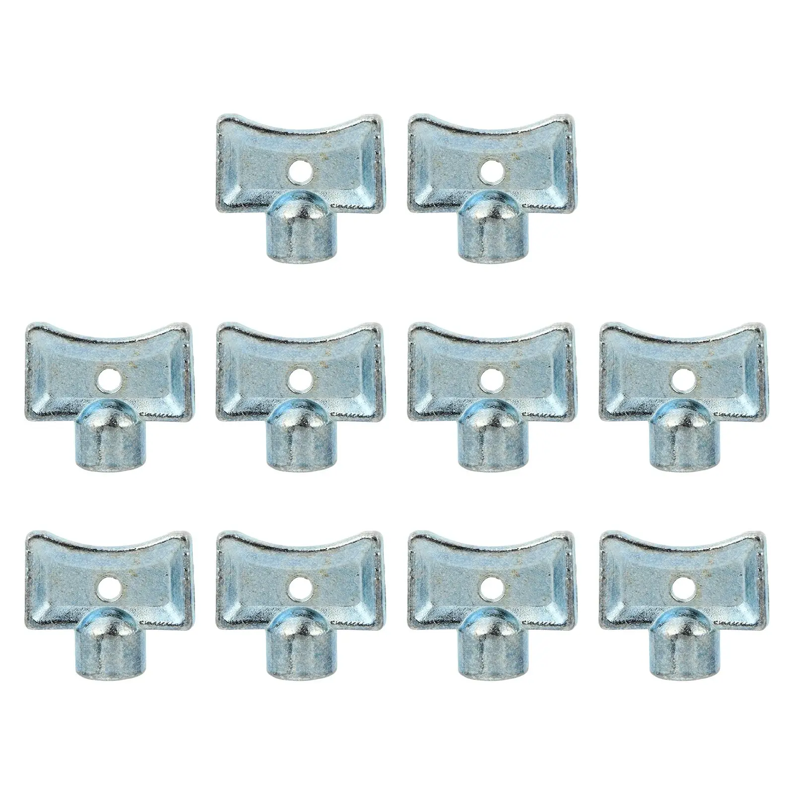 

10pcs Radiator Exhaust Valves Heater Bleed Valves Keys Radiators Heating Valves Key Zinc Alloy Radiator Key
