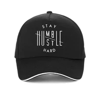 new men hat stay humble hustle hardprinting baseball cap fashion men women adjustable trucker hats snapback hip hop bone