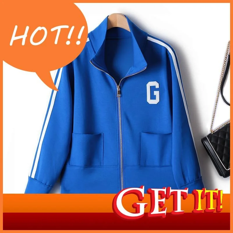 

Женская хлопковая бейсбольная куртка, Классическая бейсбольная куртка ярких цветов в полоску с нашивками и буквами в европейском стиле, осень 2023