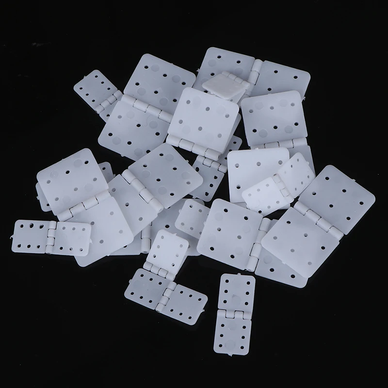 

10PCS/lot White Hinge Linker Plastic For RC Airplane Aircraft Helicopter Quadcopter Plane Aileron Hinge Connection Parts DIY